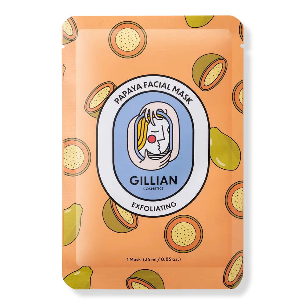 Papaya Exfoliating Sheet Mask by Gillian Cosmetics