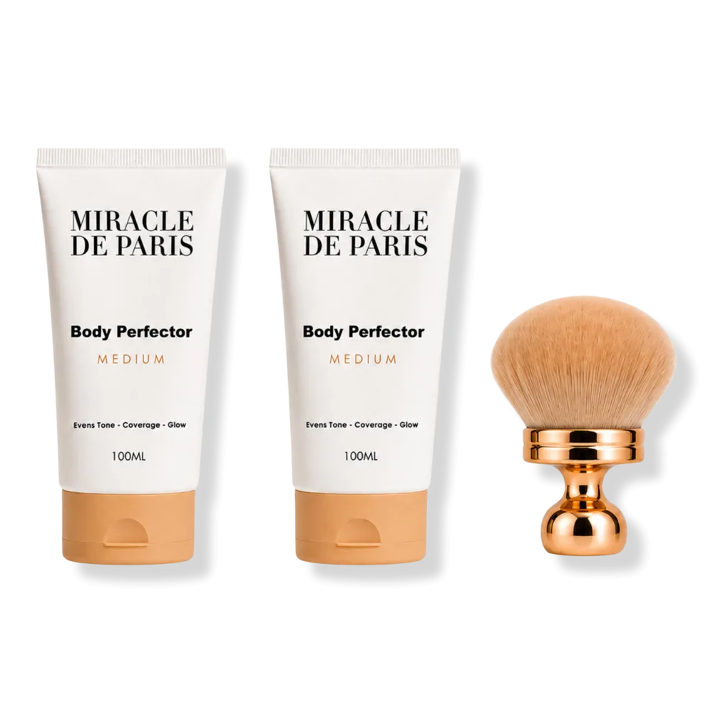 2 Body Perfectors + Body Brush - Bundle by Miracle de Paris