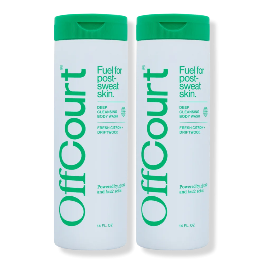 Fresh Citron + Driftwood Body Wash Duo Pack by OffCourt