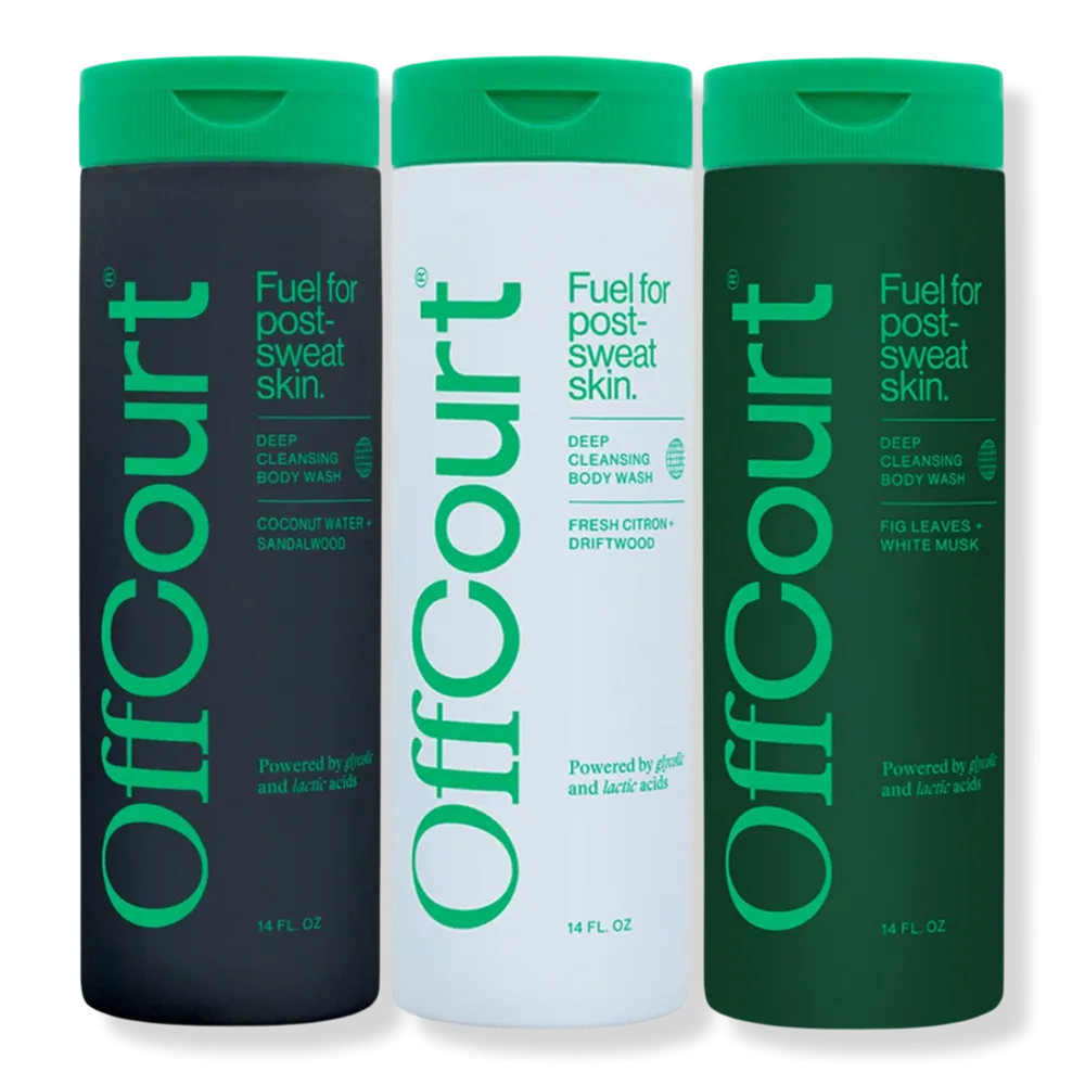 Deep Cleansing Body Wash Trio Pack by OffCourt