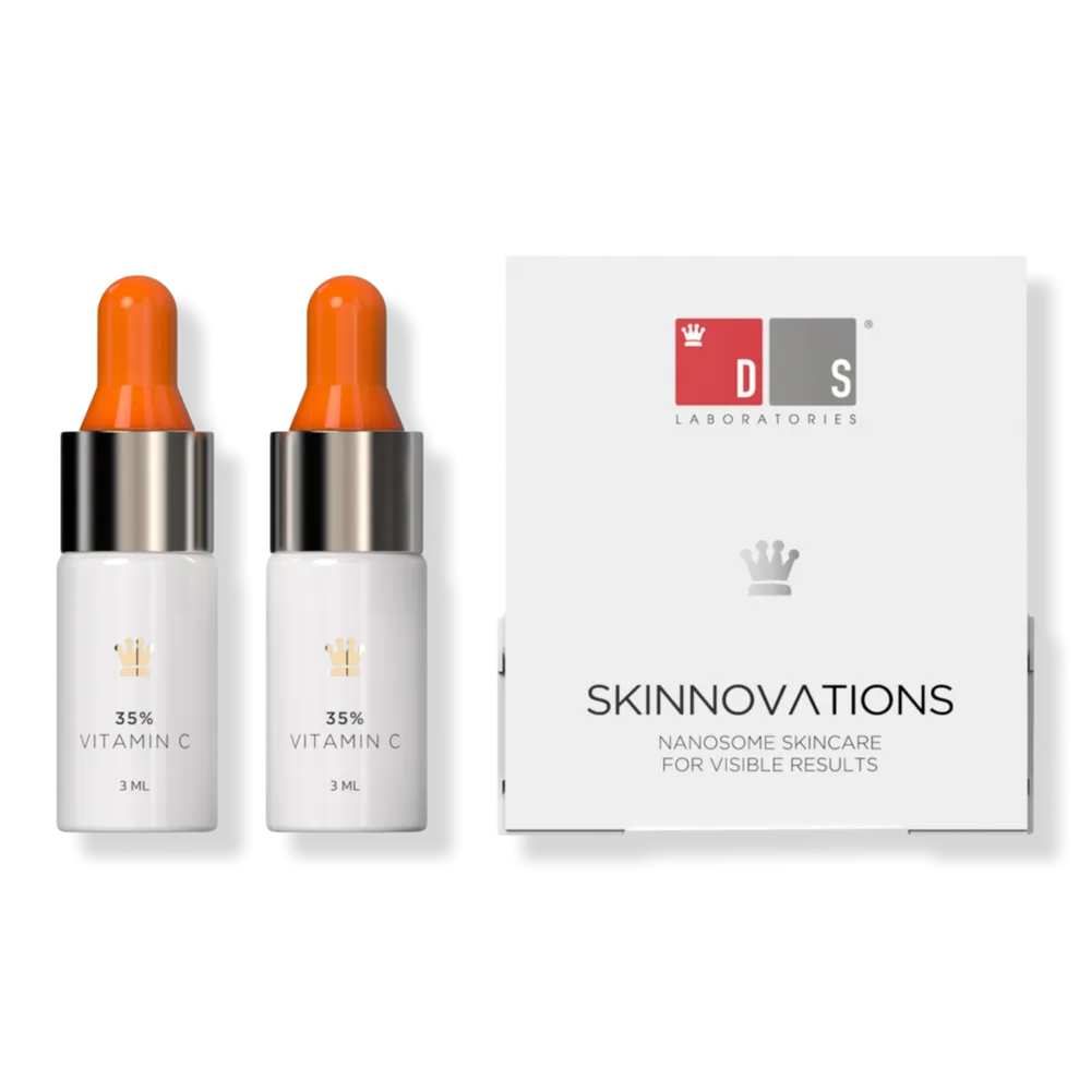 Pure Vitamin C 35% Perfecting + Brightening Serum Travel Size Duo by DS Laboratories