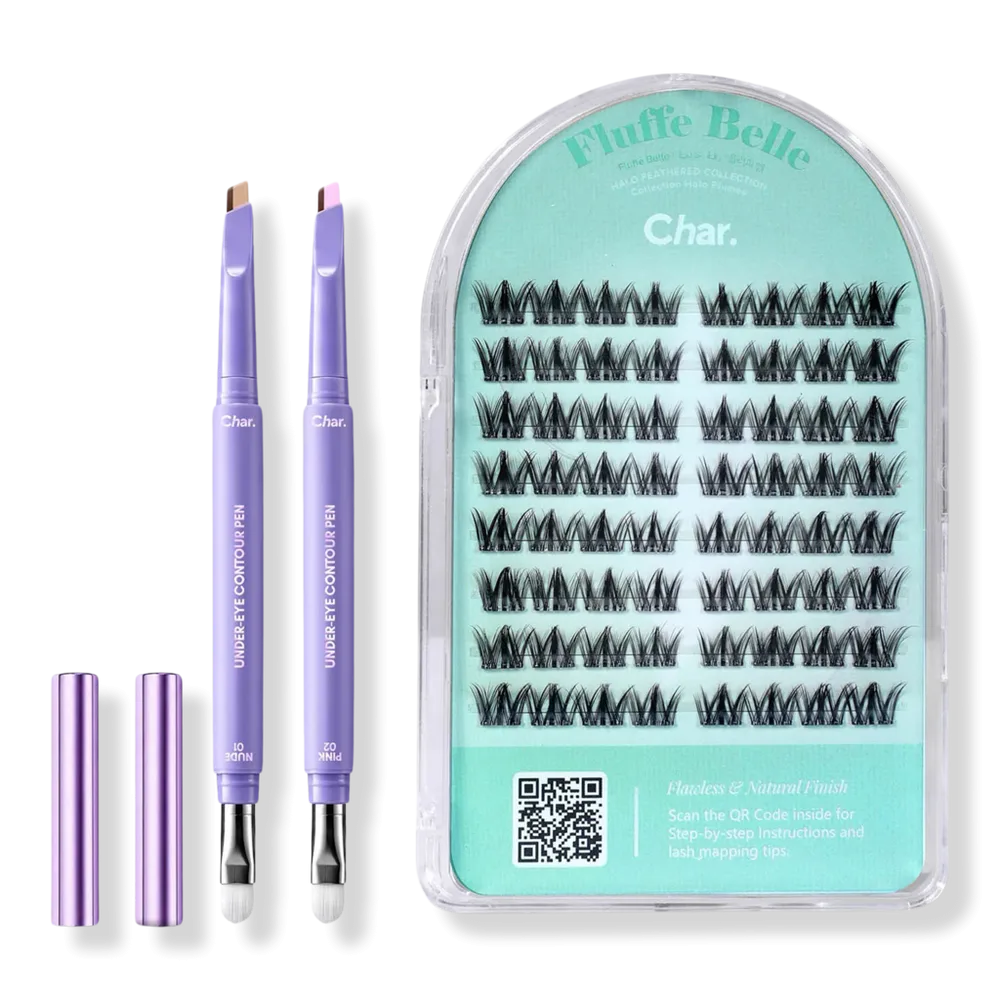 Duo Definition Set - Under Eye Contour Pen + Fluffe Belle Lash by Char Cosmetics