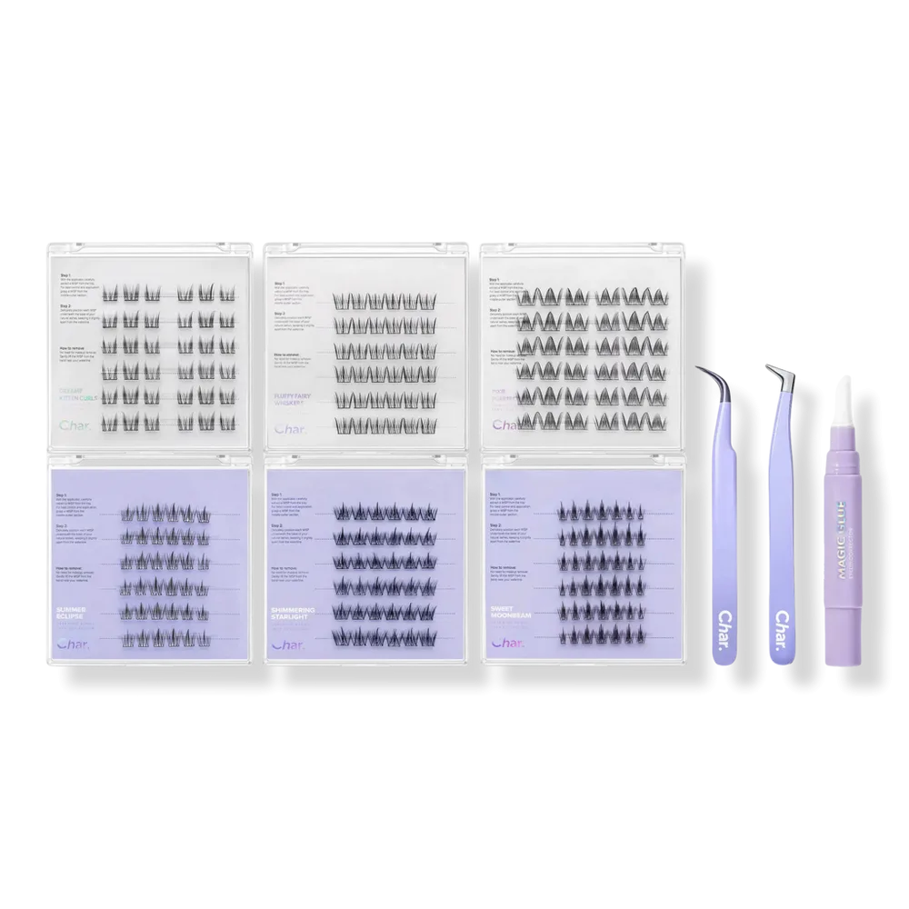 Deluxe Best Sellers - Ultimate Eyes & Lash Solution Set by Char Cosmetics