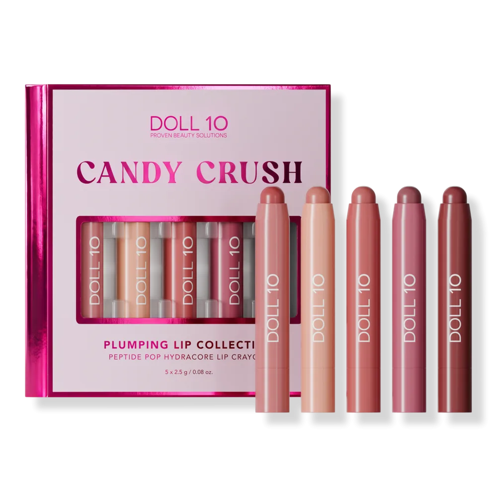Candy Crush Peptide Pop Hydracore Lip Crayon Collection by Doll 10