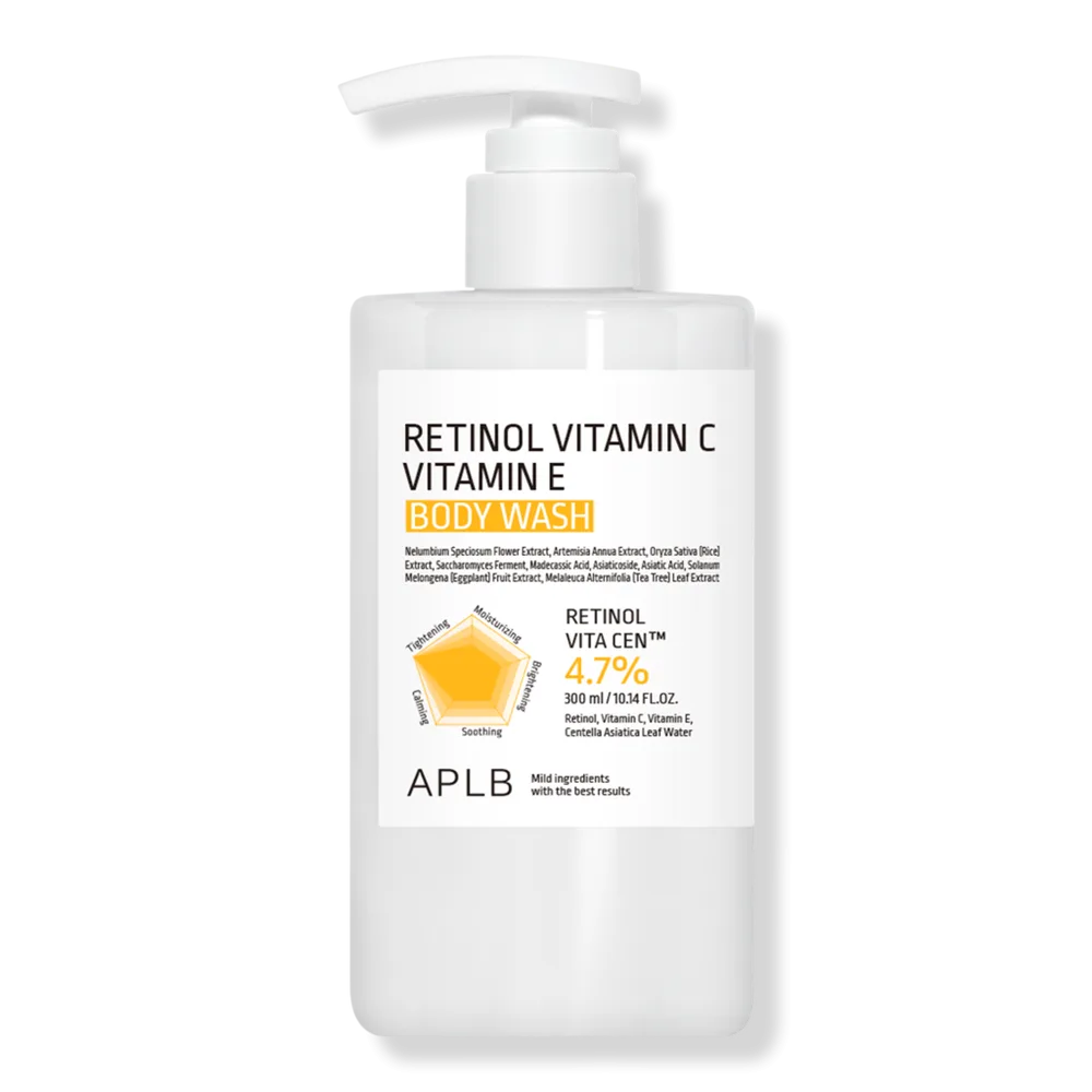 Retinol Vitamin C Vitamin E Body Wash by APLB