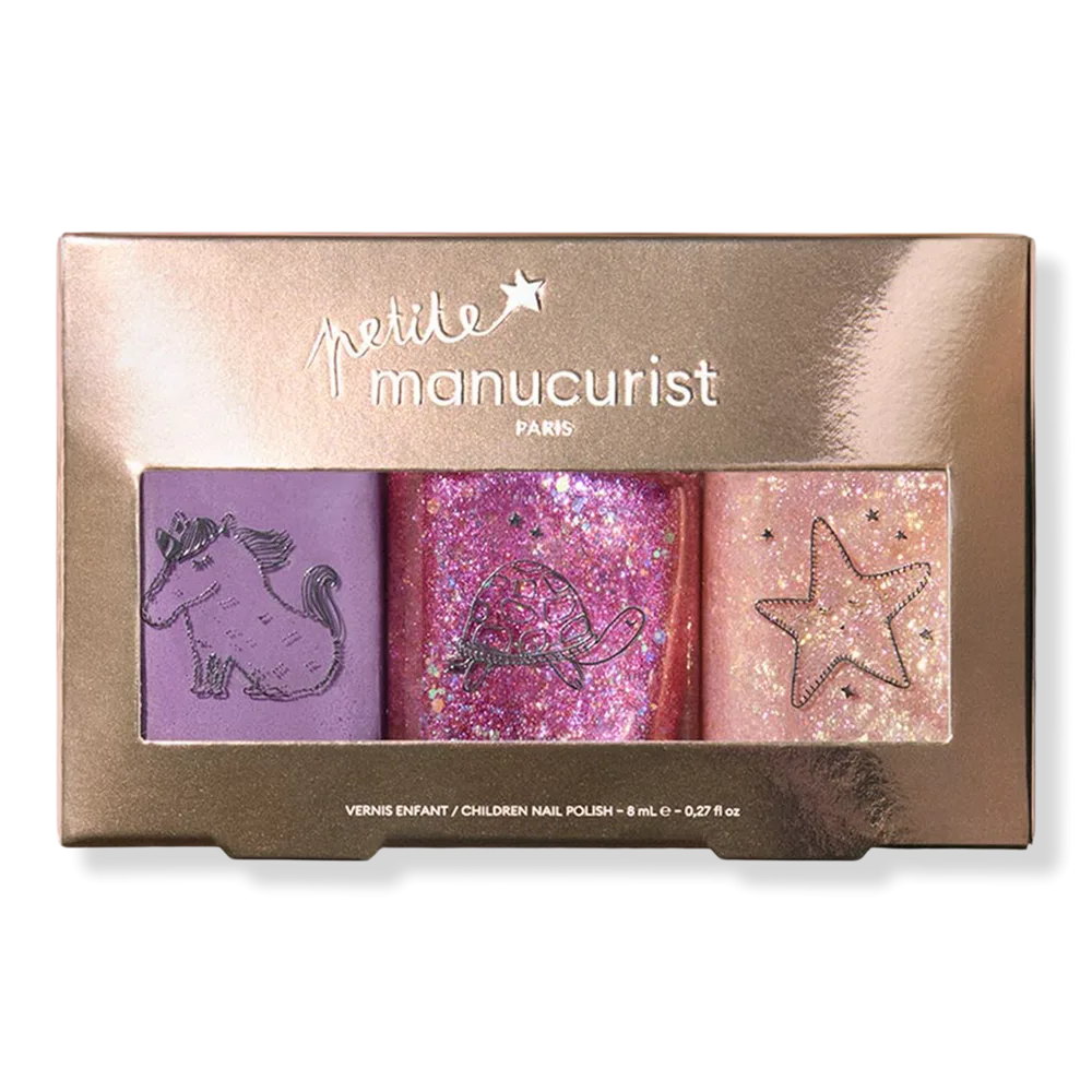 Petite Manucurist Nail Kit - Holiday Nail Polish Trio by Manucurist