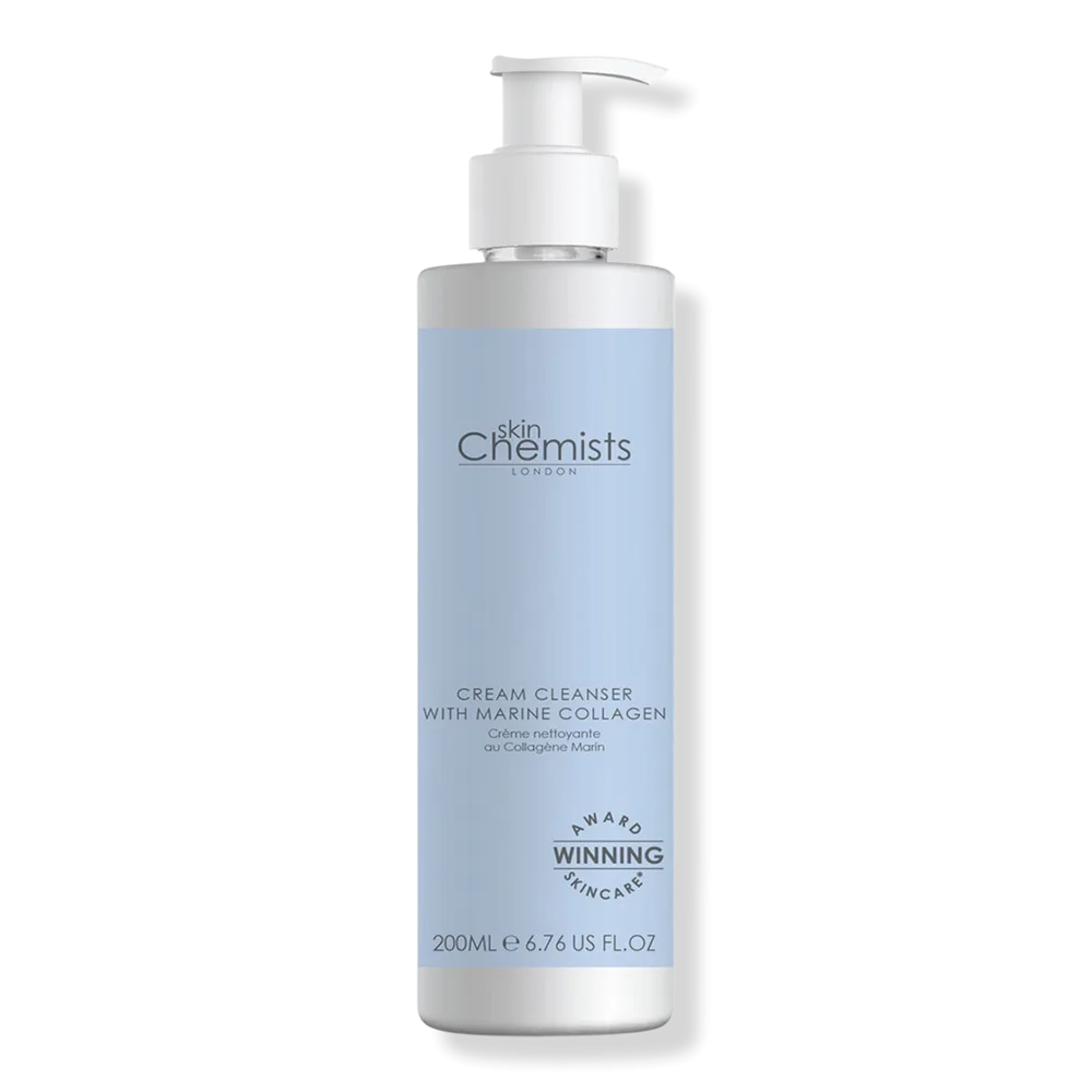 Anti-Aging Cream Cleanser with Marine Collagen by skinChemists