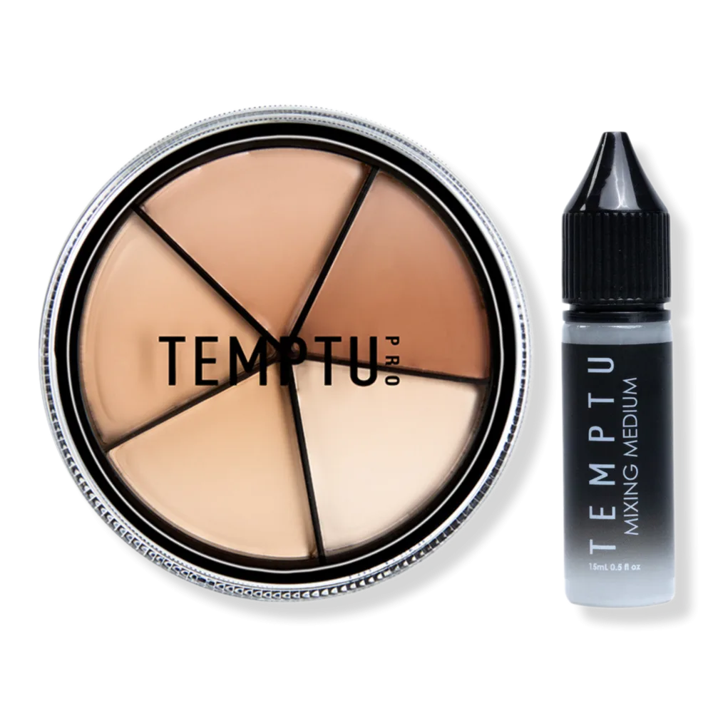 S/B Concealer Wheel & Mixing Medium Set by Temptu