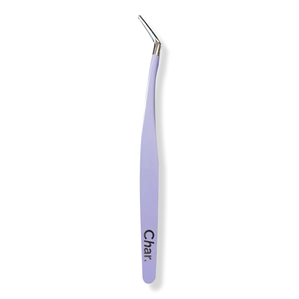 45 Degree Soft-Touch Lash Tweezer by Char Cosmetics