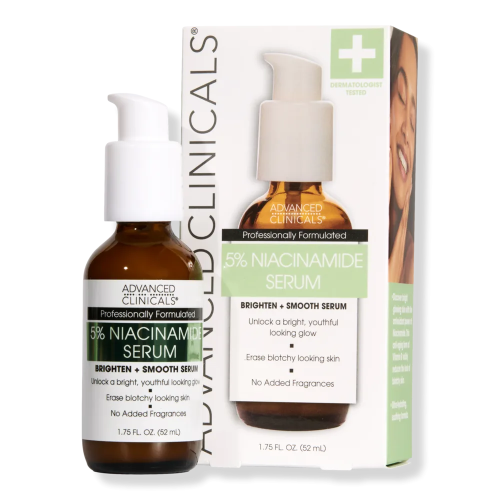 5% Niacinamide Brighten + Smooth Face Serum by Advanced Clinicals