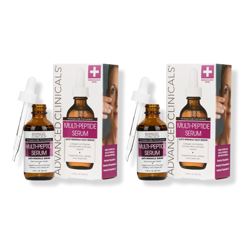 Anti Wrinkle Multi Peptide Face Serum by Advanced Clinicals