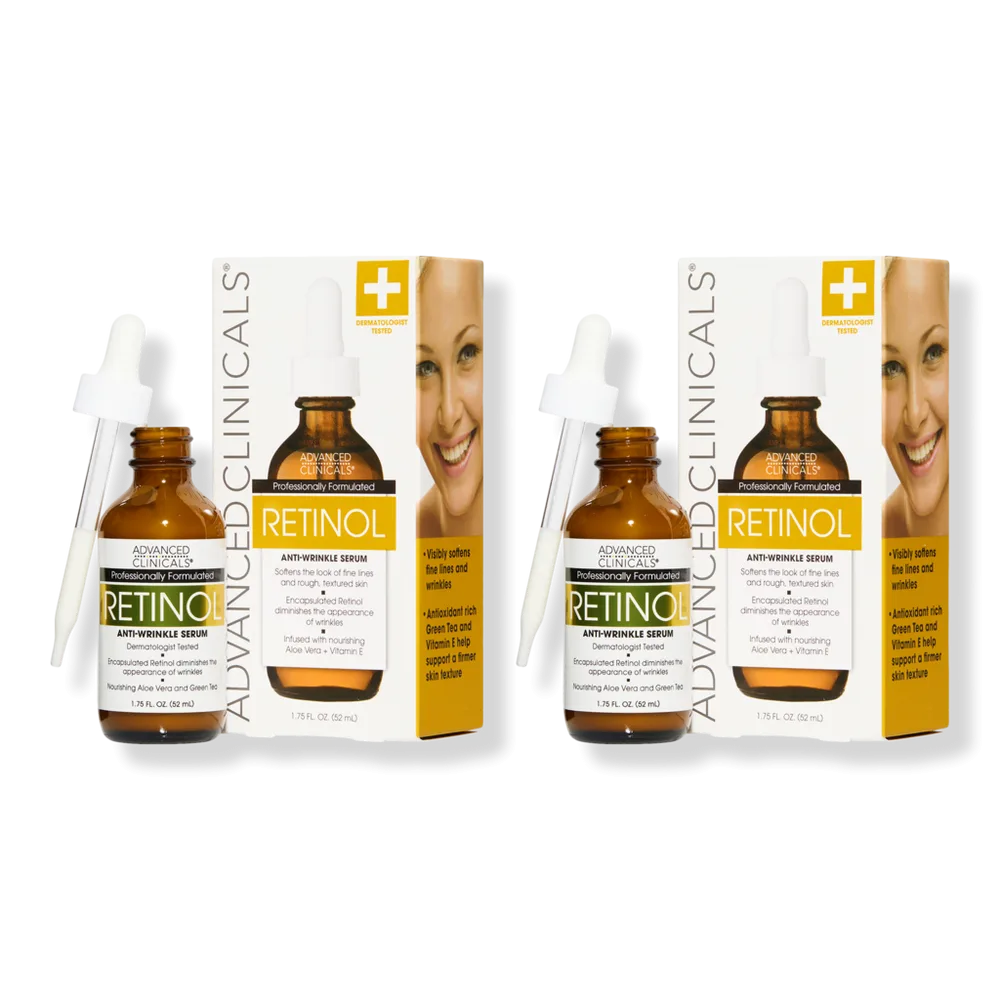 Anti-Wrinkle Retinol Face Serum by Advanced Clinicals