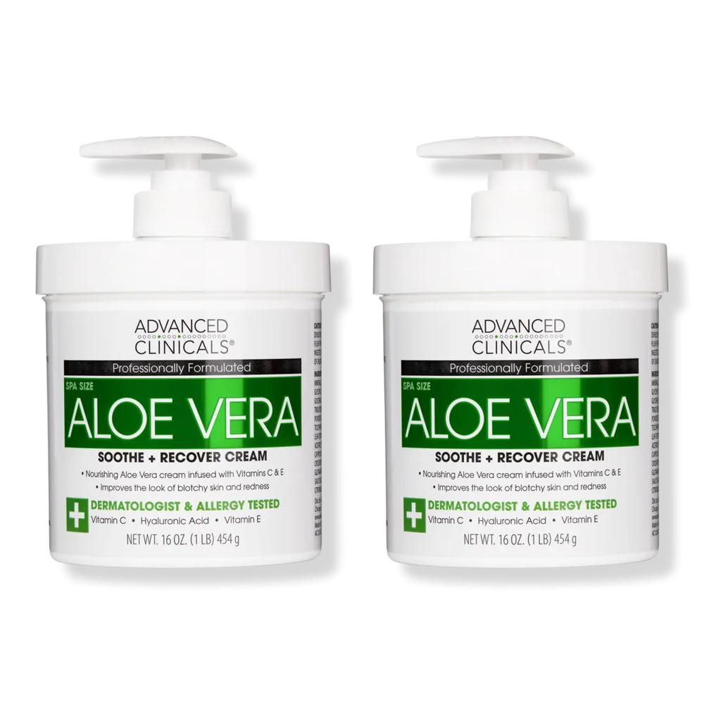 Aloe Vera Soothe + Recover Cream by Advanced Clinicals