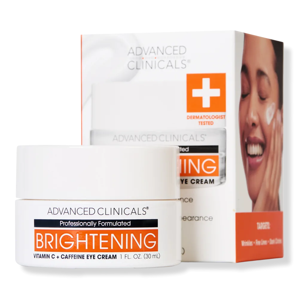 Brightening Vitamin C + Caffeine Eye Cream by Advanced Clinicals