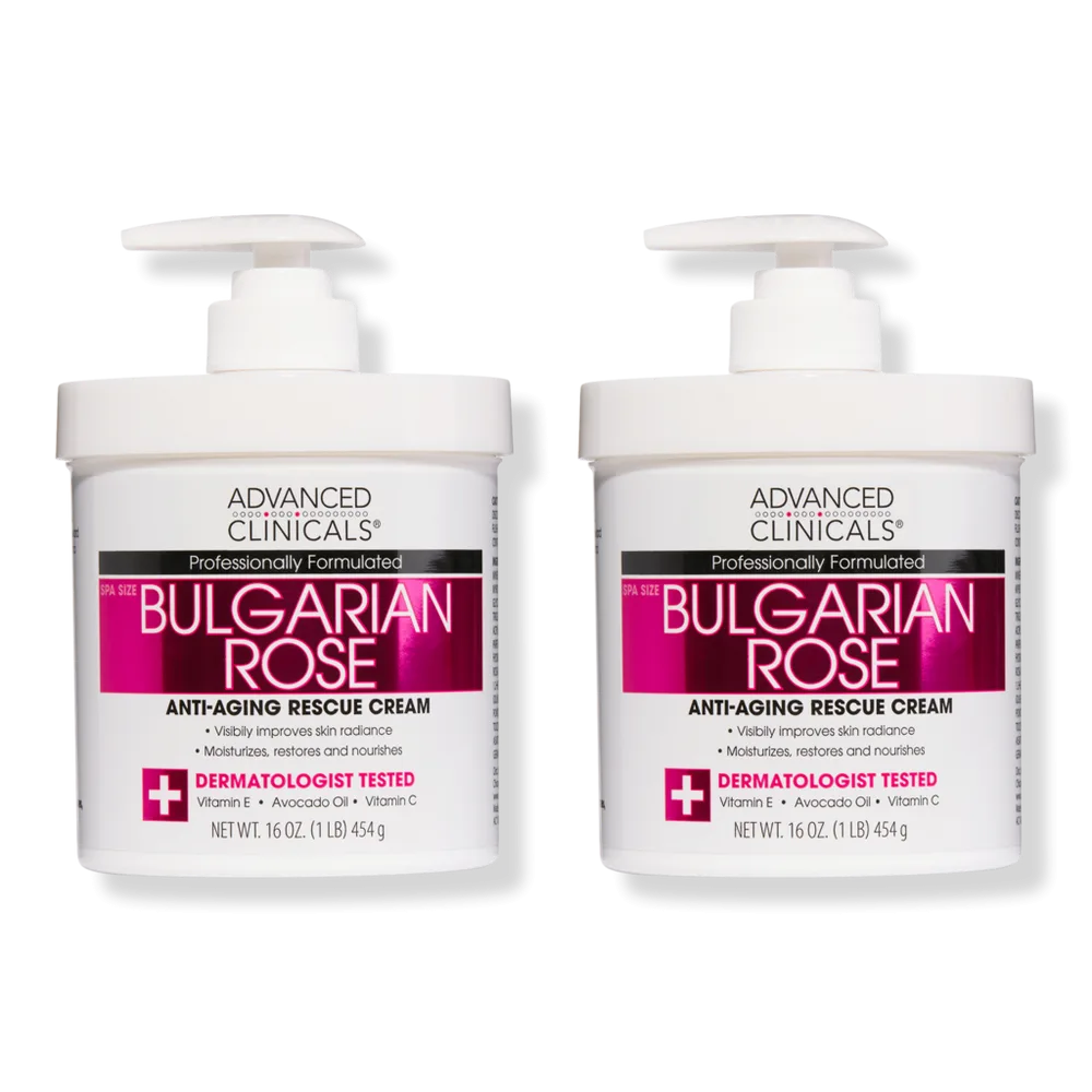 Bulgarian Rose Anti Aging Body Cream by Advanced Clinicals