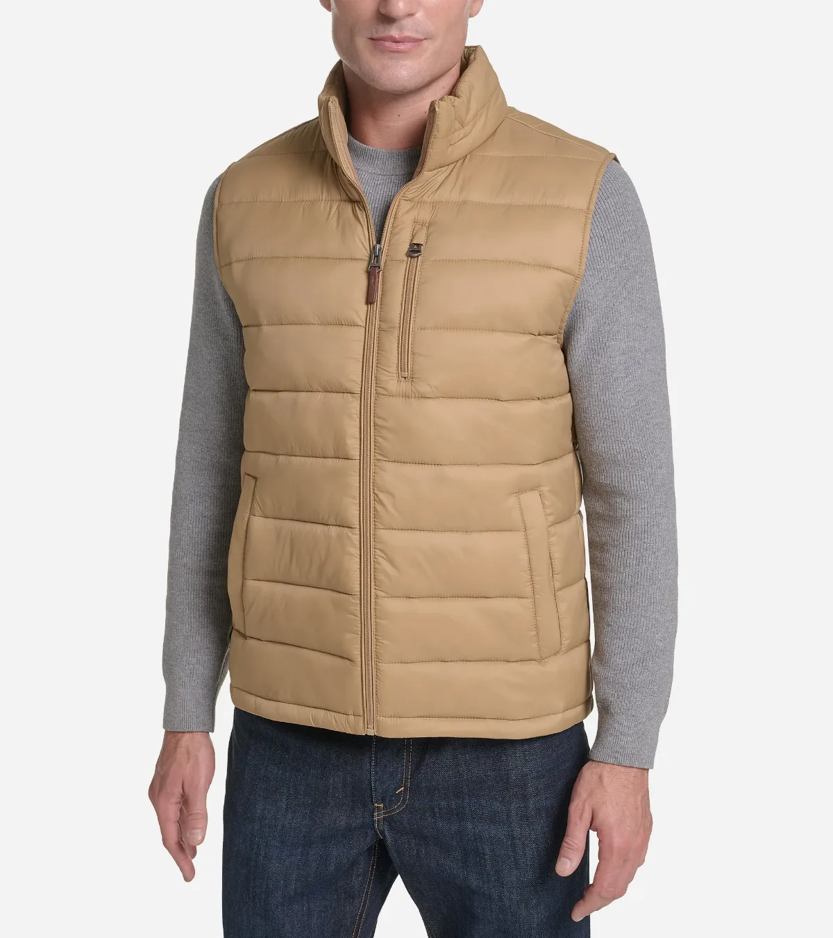 Stand Collar Puffer Vest by Cole Haan