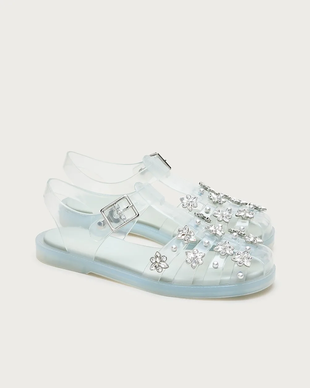 Embellished Fisherman Jelly Sandals by J.Crew