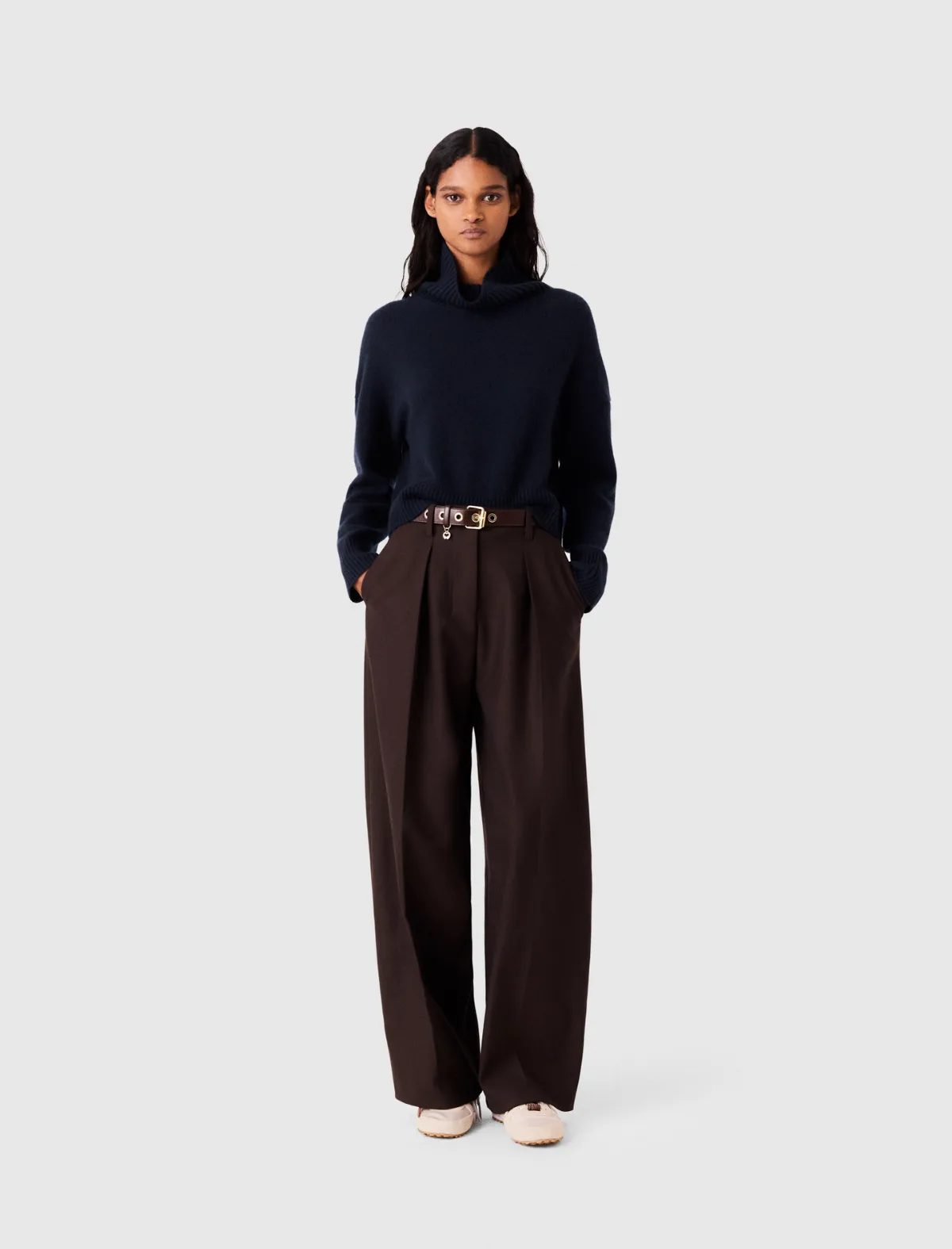 Balloon Suit Trousers by Maje