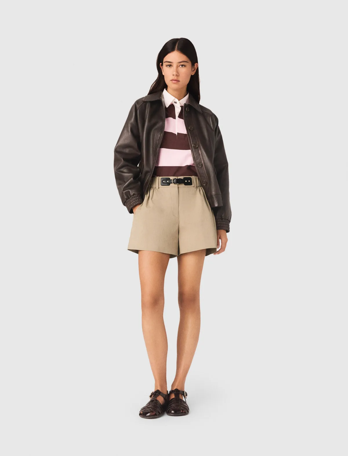 Cotton Shorts by Maje
