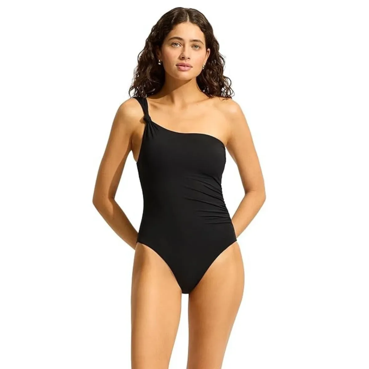 Eco Collective One Shoulder One Piece Swimsuit by Seafolly