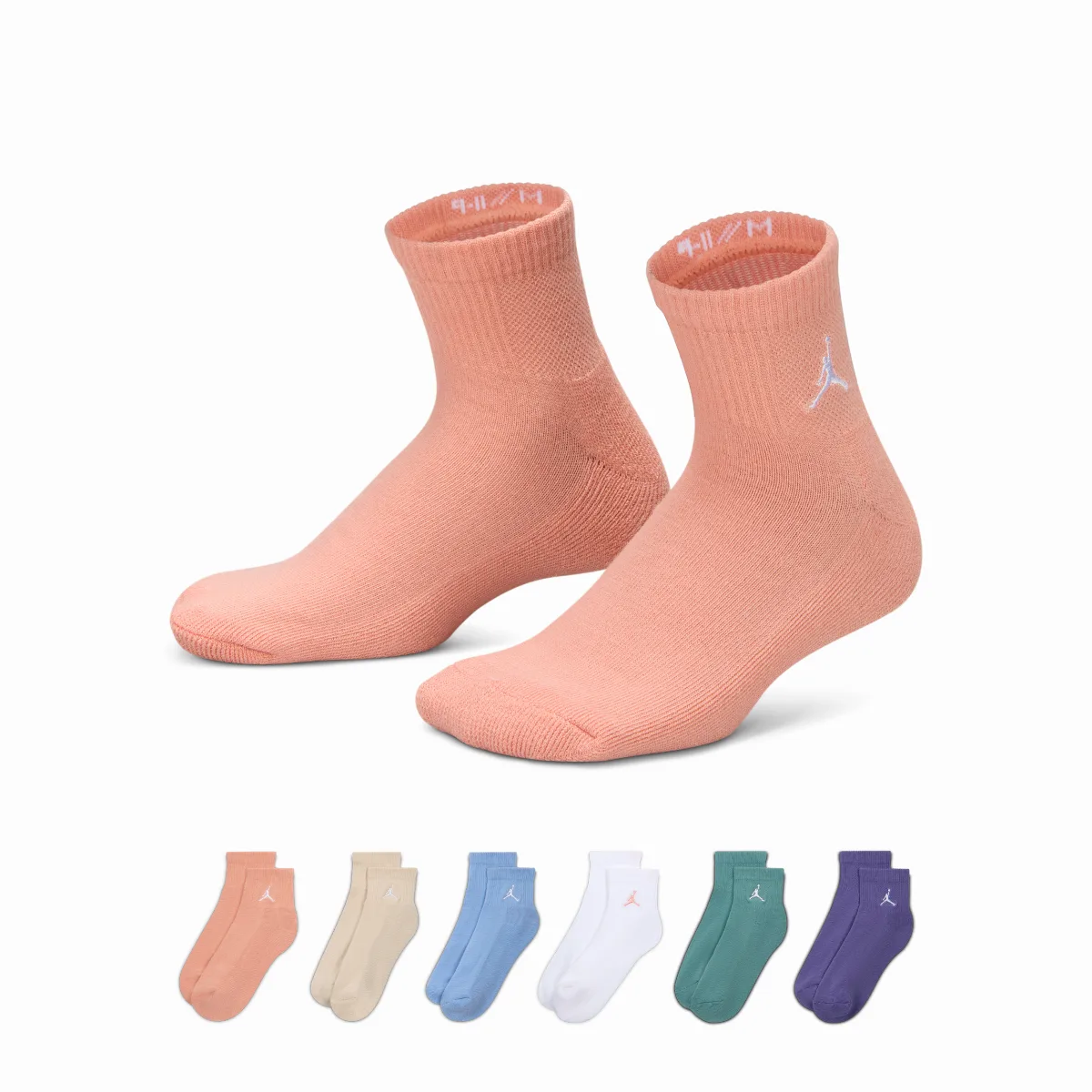 Everyday Essentials Ankle Socks (6 Pairs) by Jordan