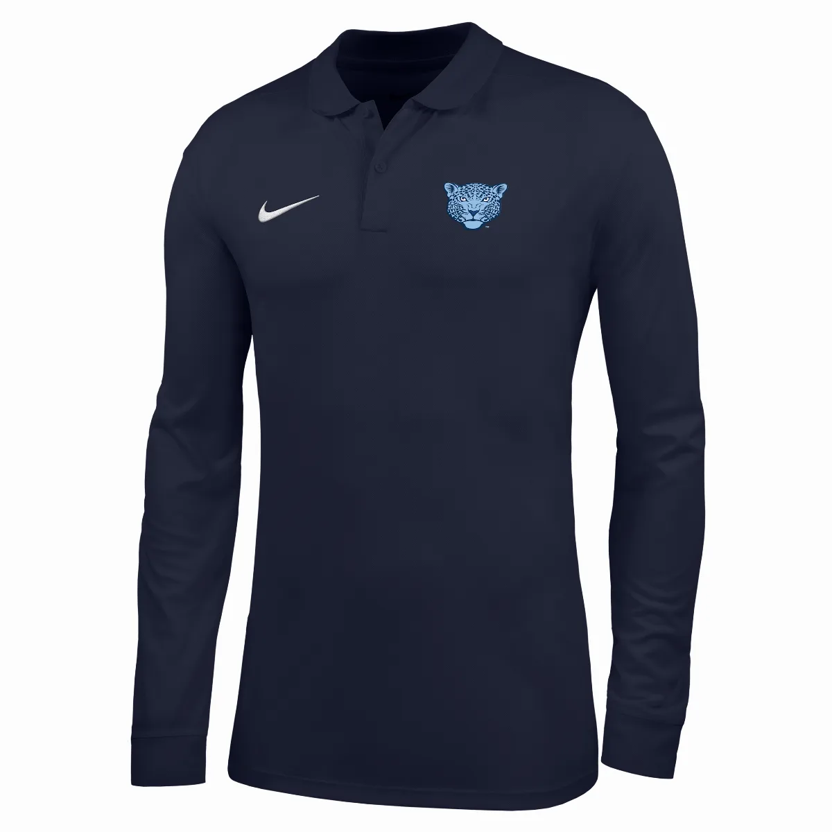 College (spelman College) Dri-FIT Long-Sleeve Polo by Nike