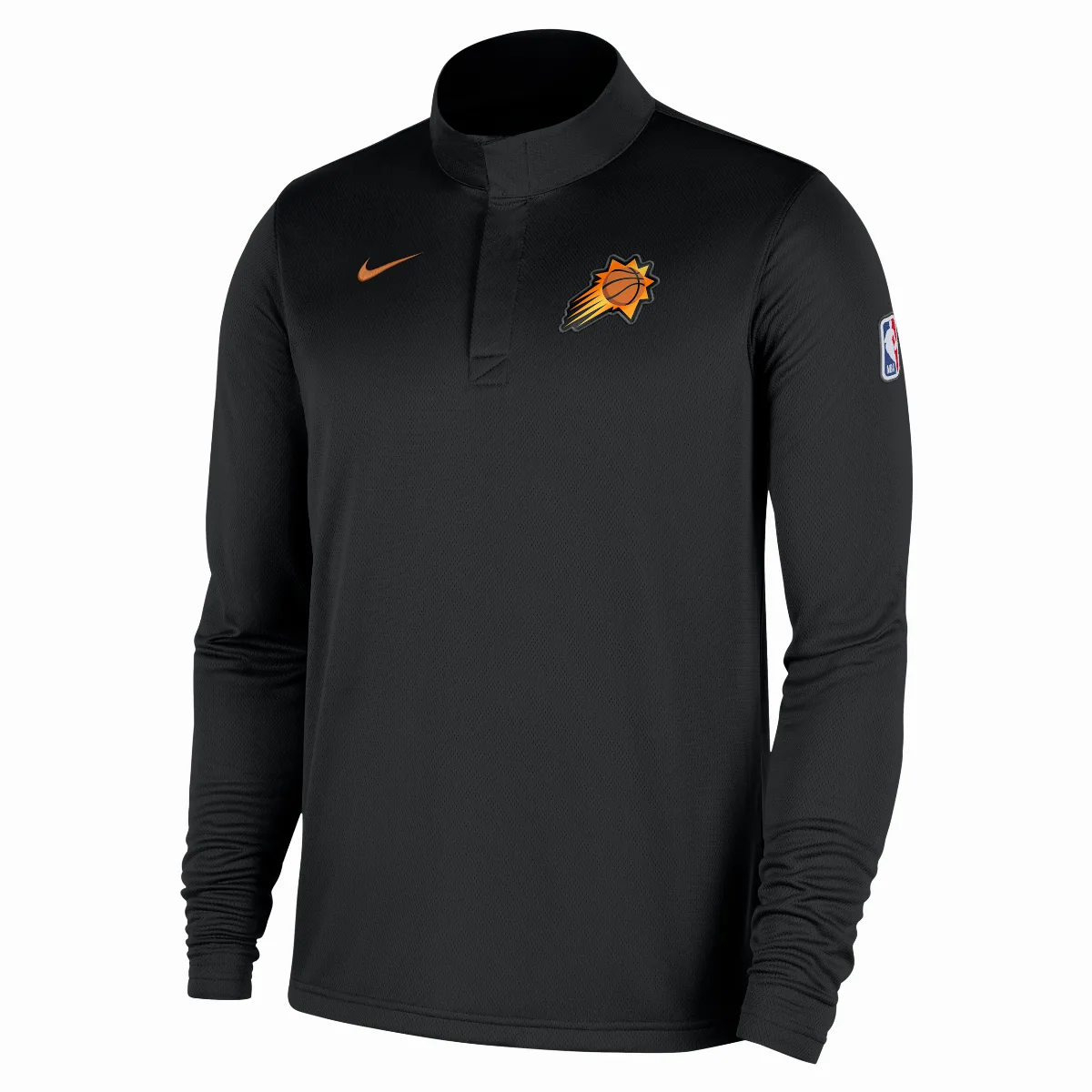 Phoenix Suns Dri-FIT NBA 1/4-Zip Long-Sleeve Top by Nike