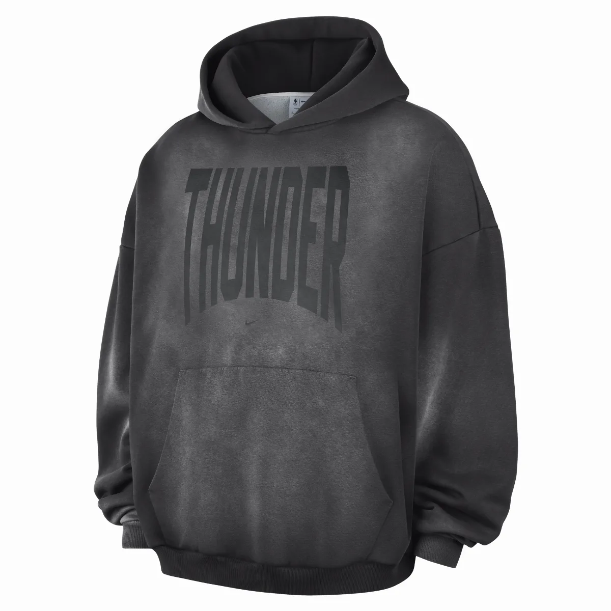 Oklahoma City Thunder Standard Issue Therma-FIT Fleece Basketball Pullover Hoodie by Nike