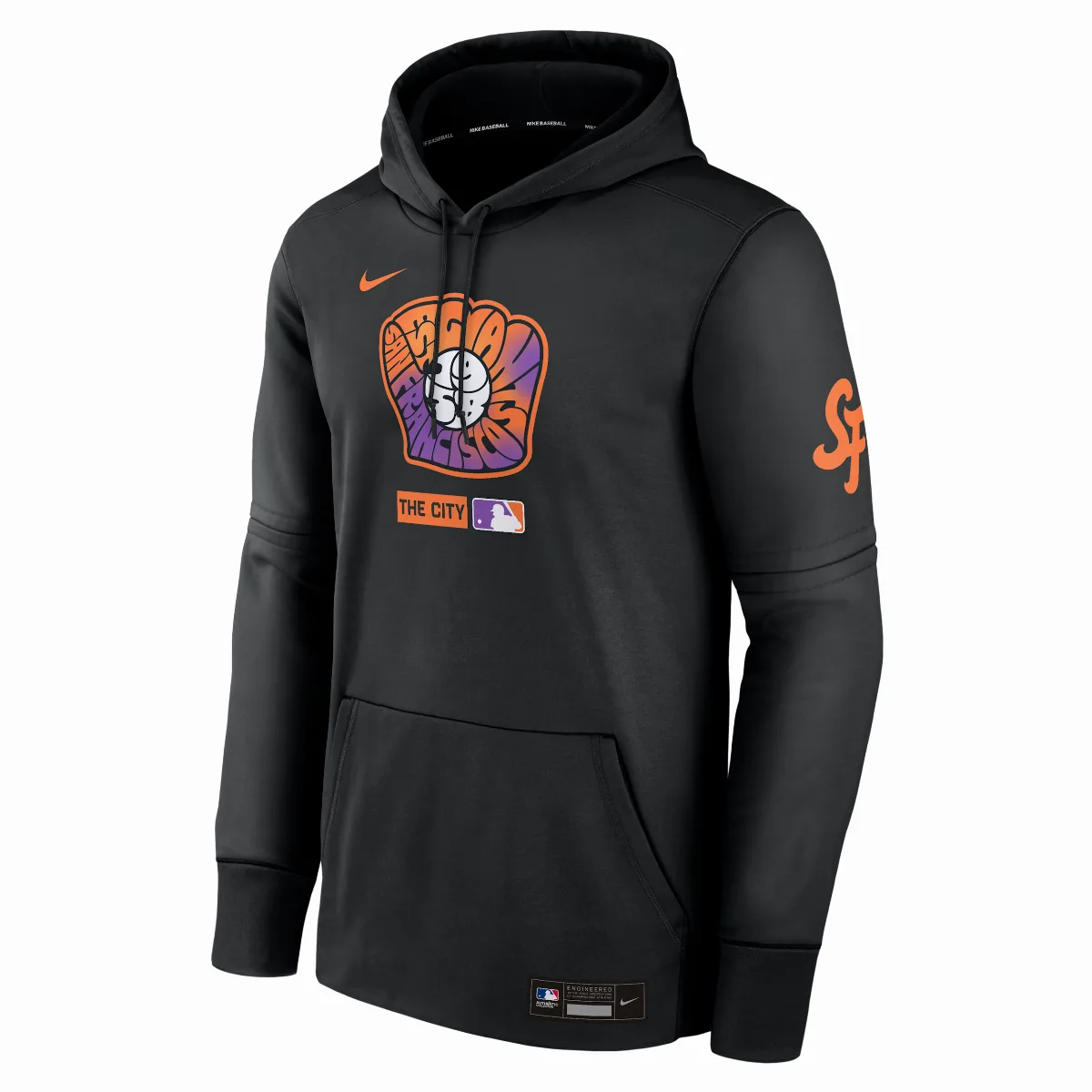 San Francisco Giants Authentic Collection City Connect Therma MLB Pullover Hoodie by Nike