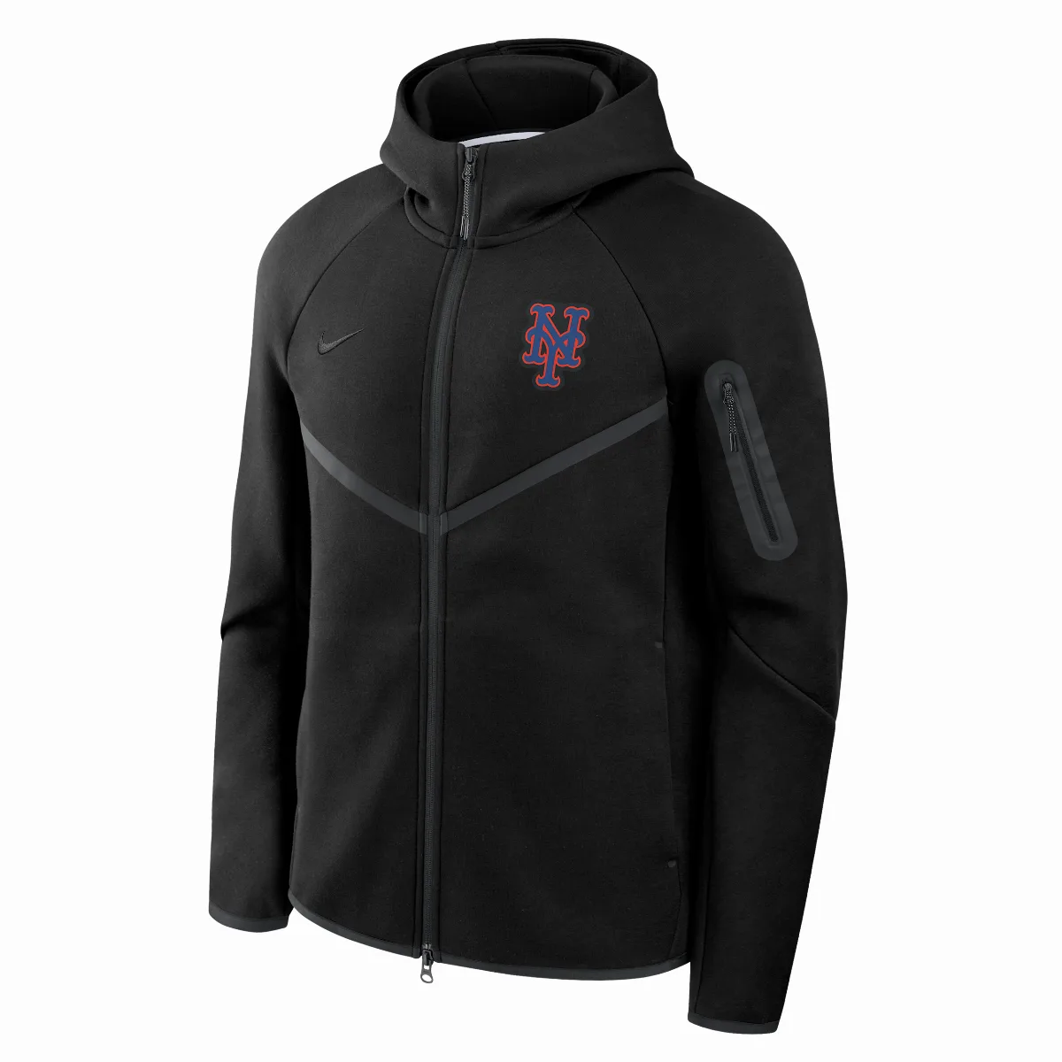 New York Mets Tech Fleece Windrunner MLB Full-Zip Hooded Jacket by Nike