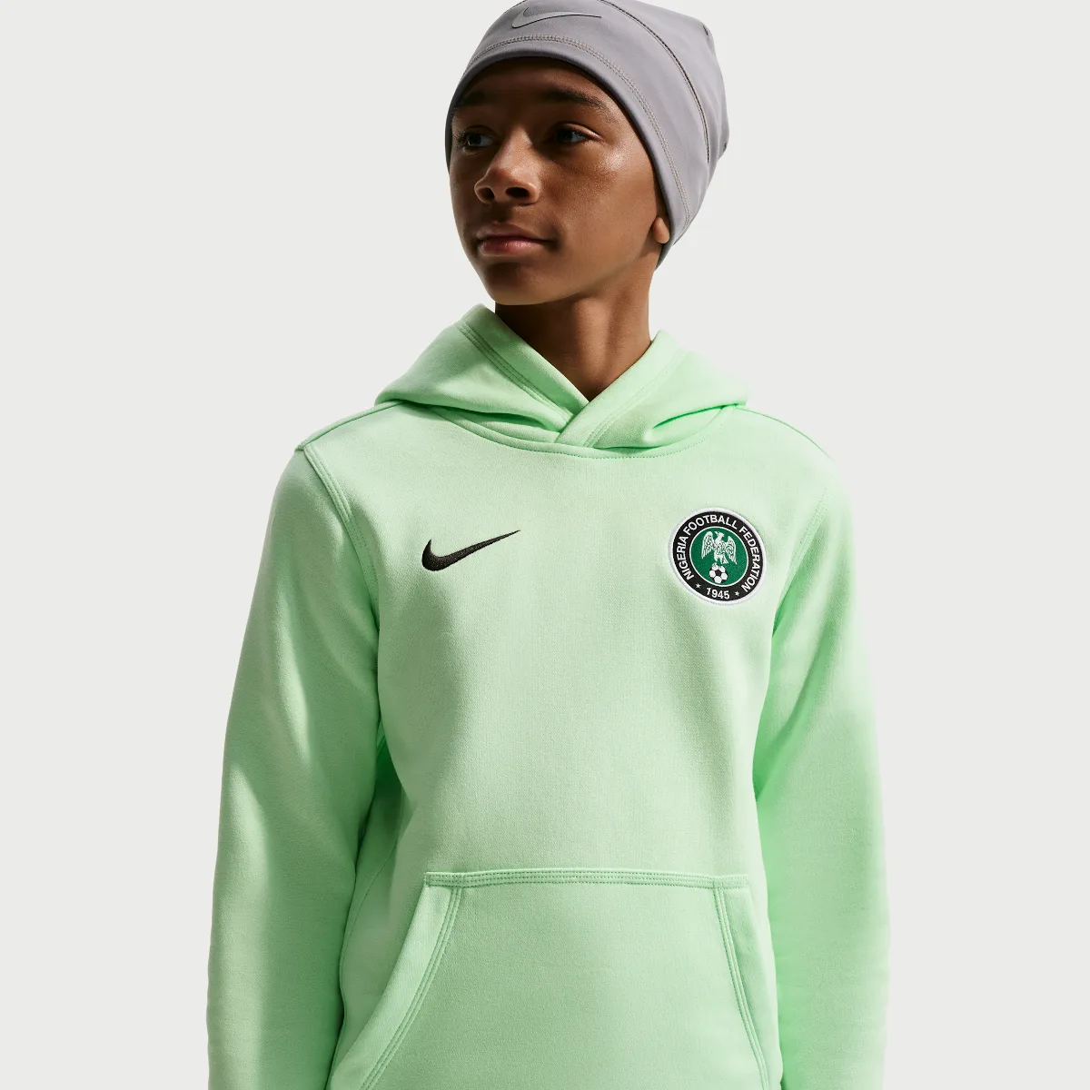 Nigeria Club Soccer Pullover Hoodie by Nike