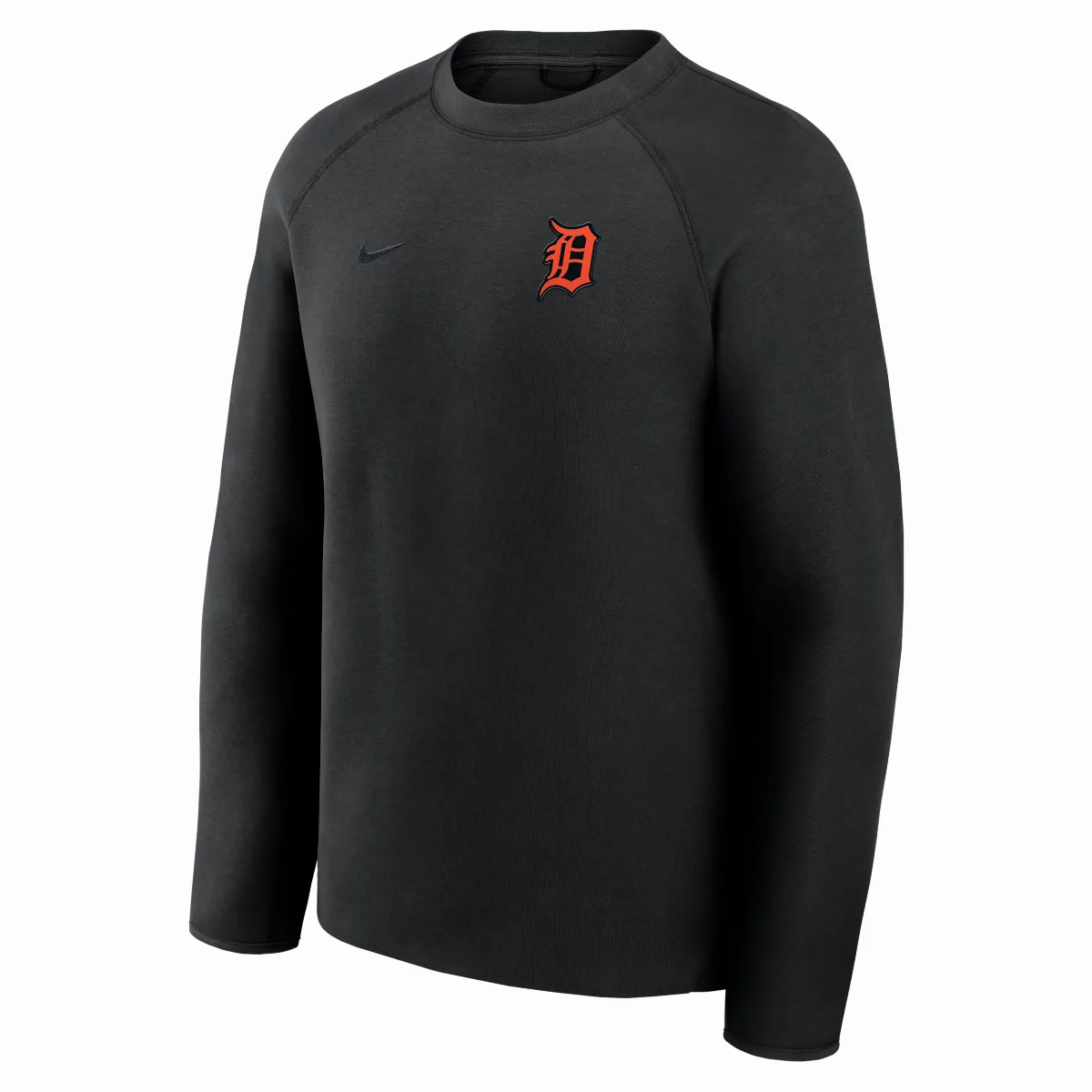 Detroit Tigers Tech Fleece MLB Pullover Crew by Nike