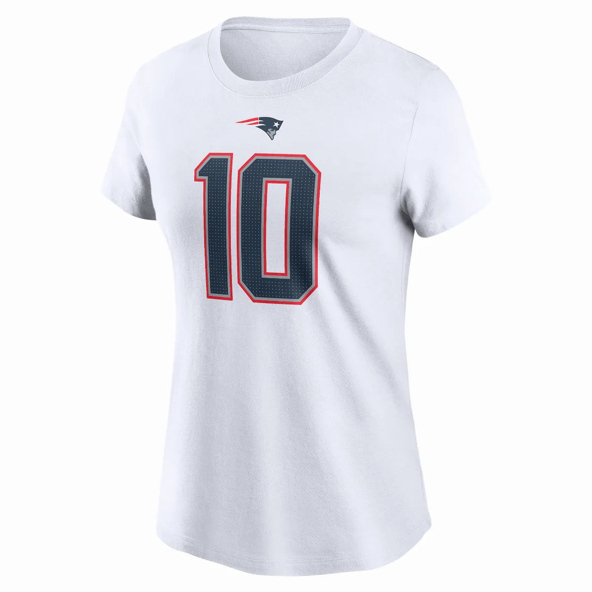 Drake Maye New England Patriots NFL T-Shirt by Nike