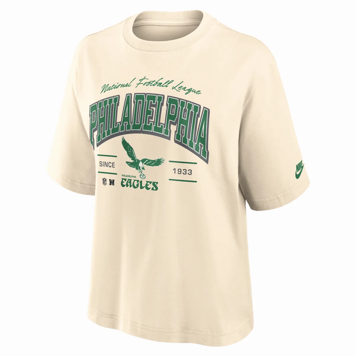Philadelphia Eagles Vintage Mod Boxy NFL T-Shirt by Nike