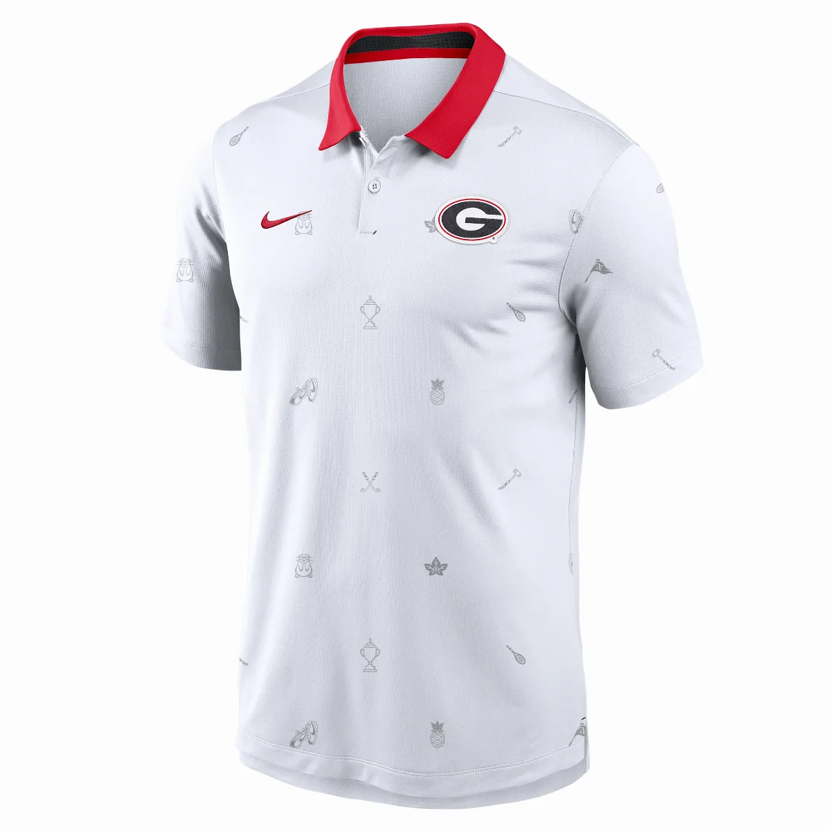 Georgia Vapor Pattern Dri-FIT College Polo by Nike