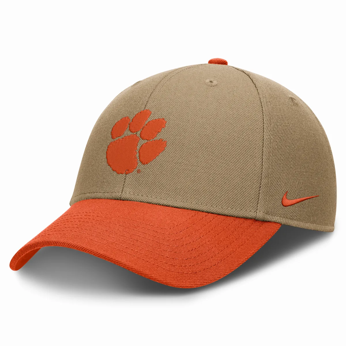 Clemson Primetime Rise Dri-FIT College Trucker Adjustable Hat by Nike