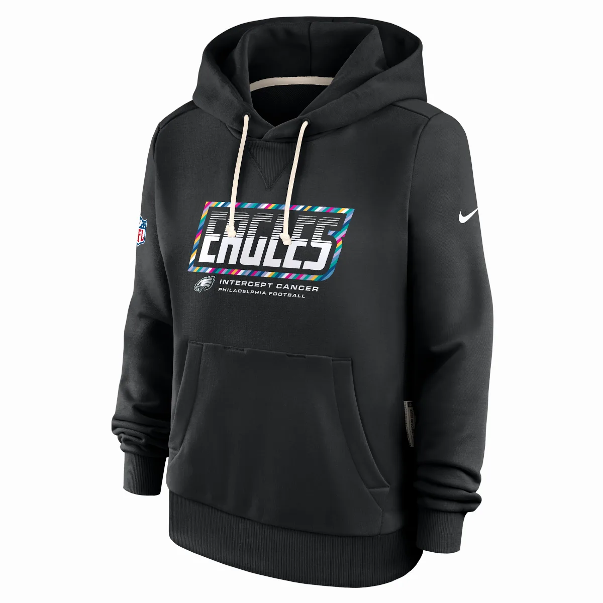 Philadelphia Eagles Crucial Catch Standard Issue Dri-FIT NFL Pullover Hoodie by Nike