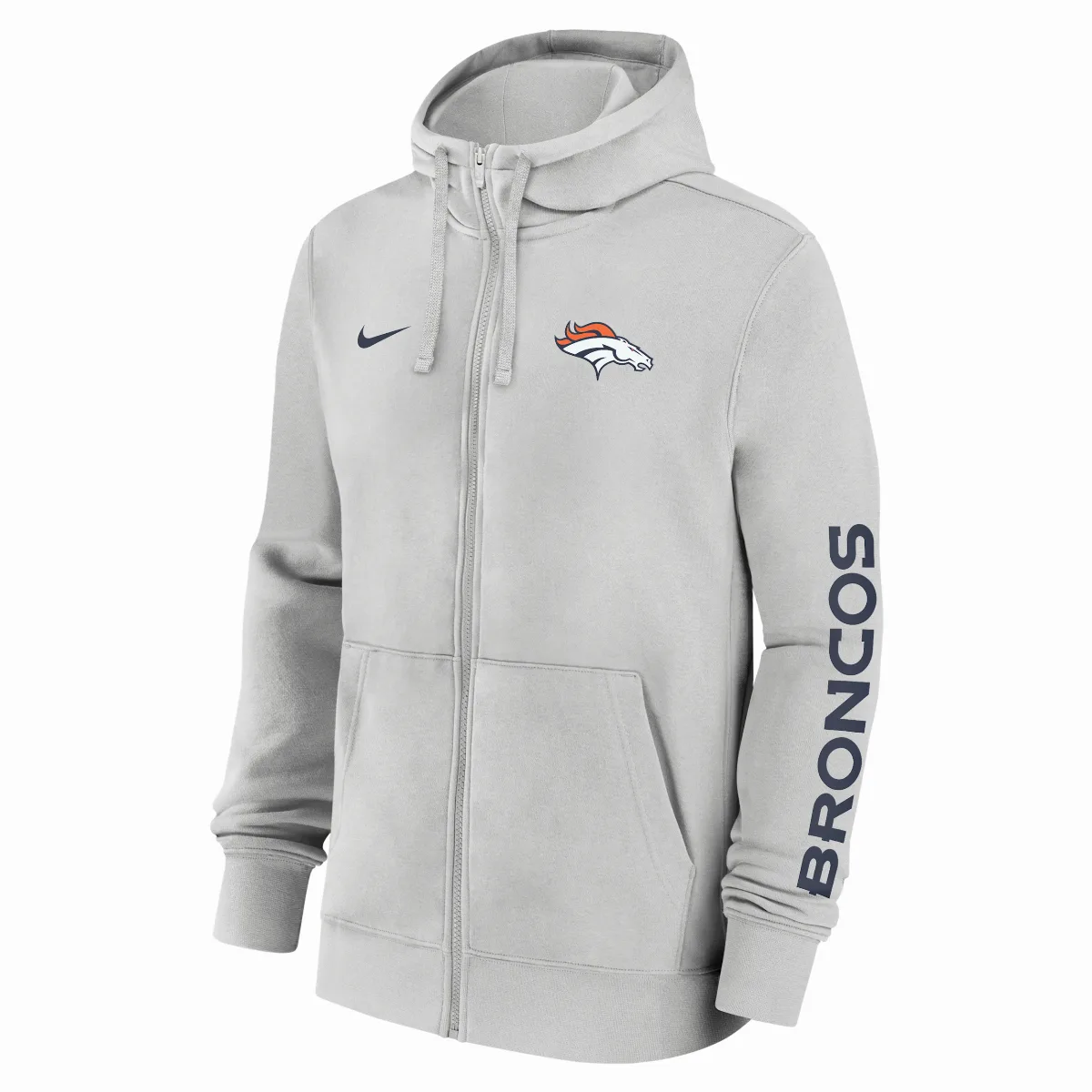 Denver Broncos Club NFL Full-Zip Hoodie