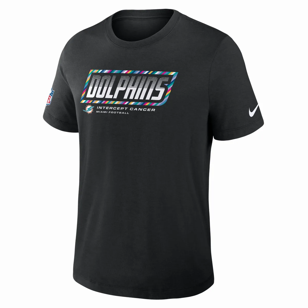 Miami Dolphins Crucial Catch Sideline Dri-FIT NFL T-Shirt by Nike