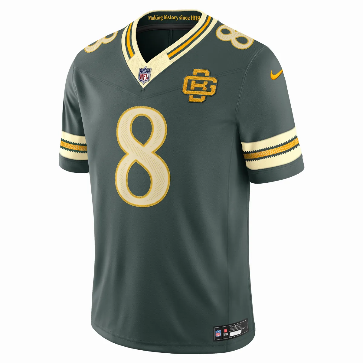 Josh Jacobs Green Bay Packers Rivalries Collection Dri-FIT NFL Limited Jersey by Nike