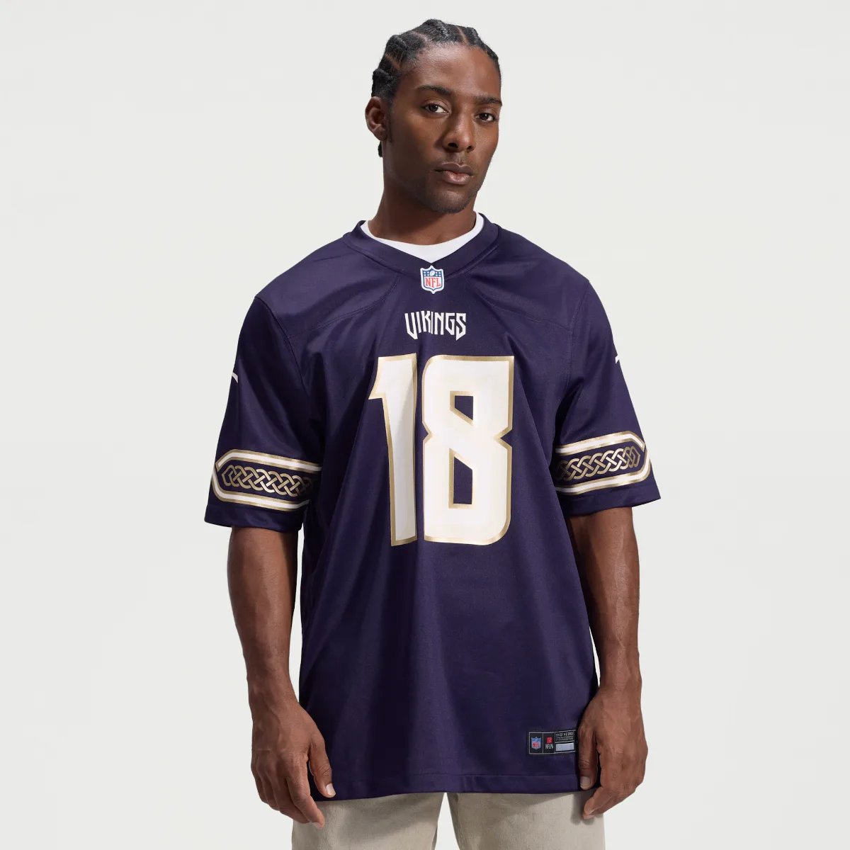 Justin Jefferson Minnesota Vikings Rivalries Collection NFL Game Jersey by Nike