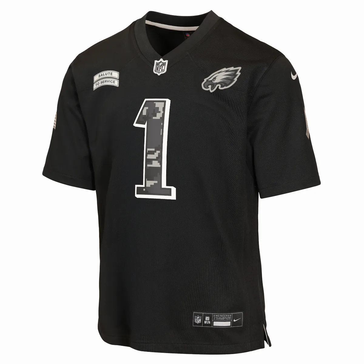 Jalen Hurts Philadelphia Eagles Salute to Service NFL Game Jersey by Nike