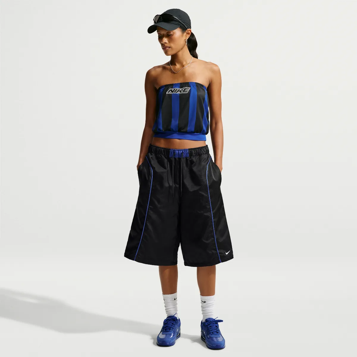 Sportswear Loose Mid-Rise Woven Shorts by Nike