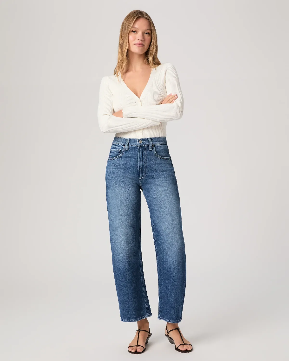 Arellia Ankle Barrel Leg Jean