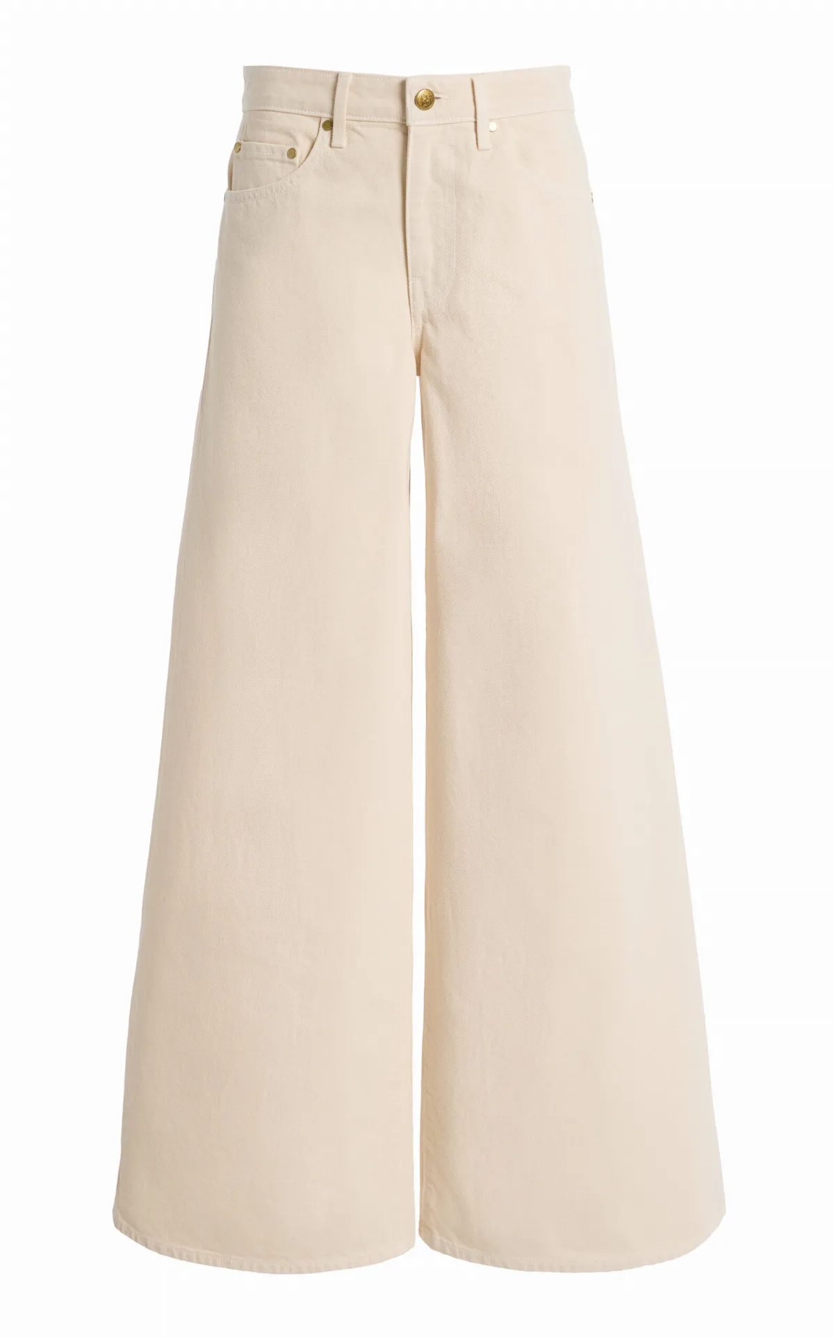Zephyr Rigid Mid-Rise Flared Jeans by Ulla Johnson