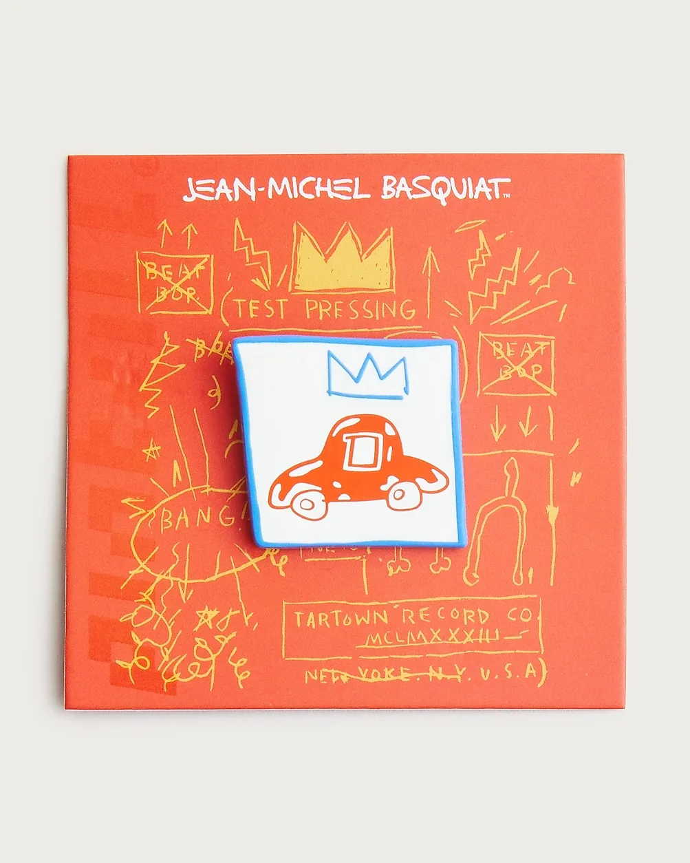 Pintrill® Jean-Michel Basquiat Car Pin by J.Crew