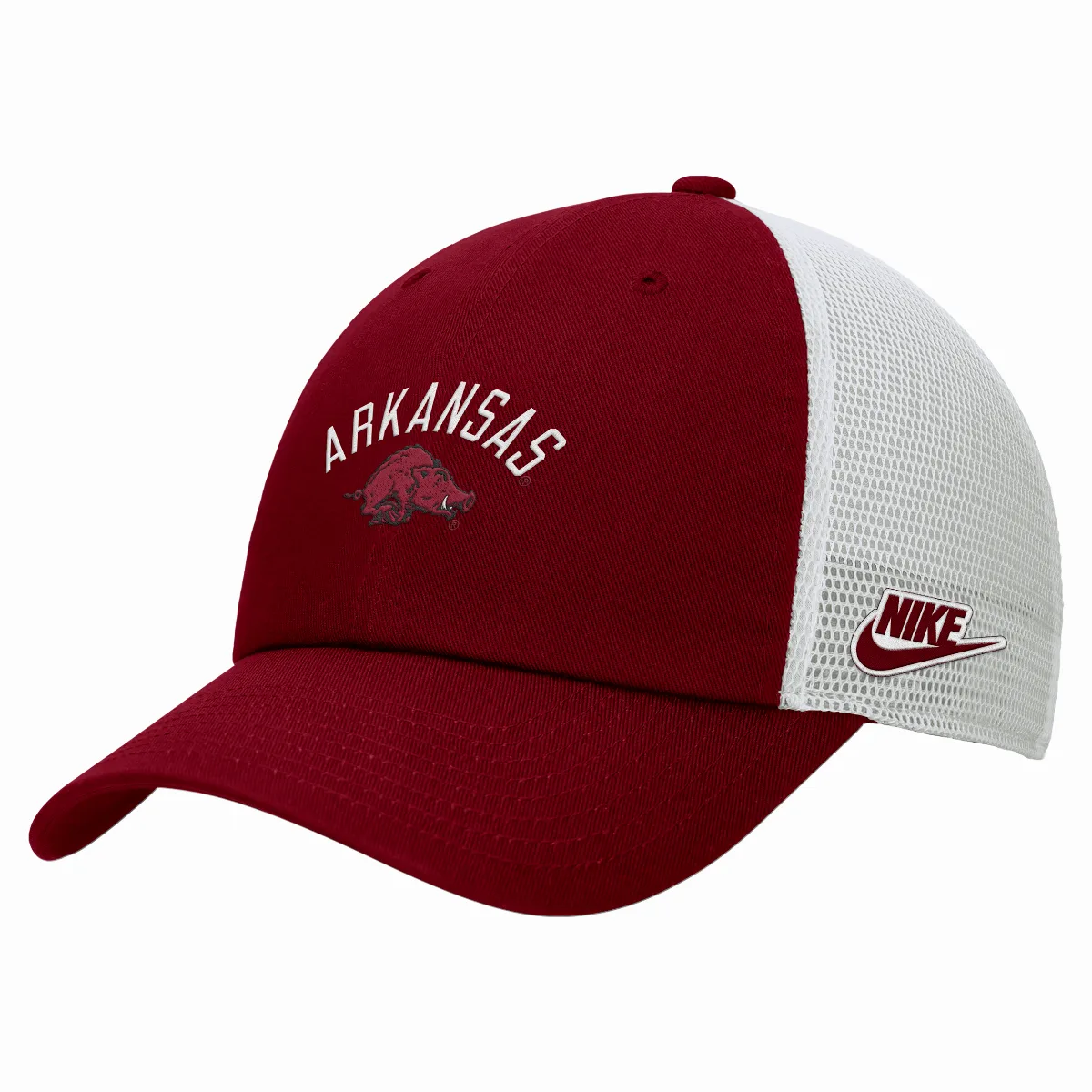 College (arkansas) Unstructured Trucker Cap by Nike