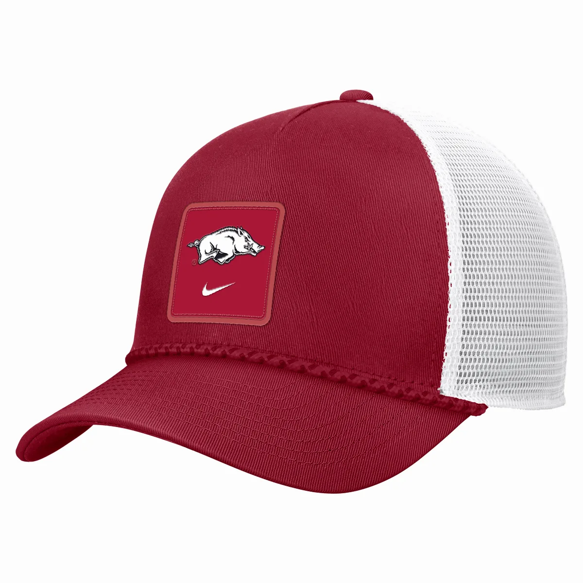 Arkansas Sideline Rope College Trucker Adjustable Hat by Nike