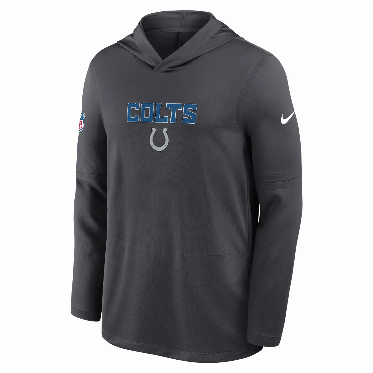 Indianapolis Colts Rivalries Collection Sideline Dri-FIT NFL Long-Sleeve Hooded Top by Nike