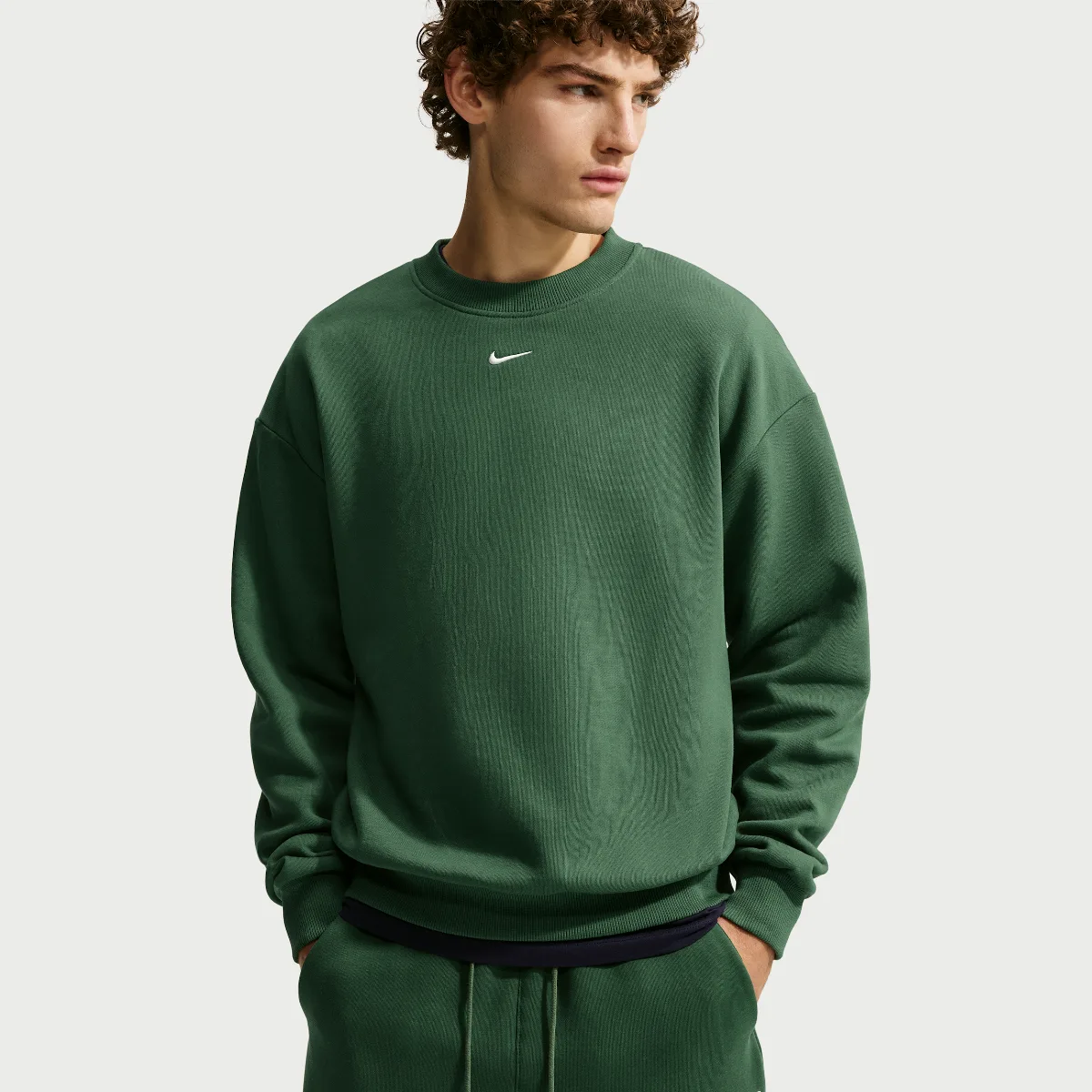 Solo Fleece Crew-Neck Sweatshirt